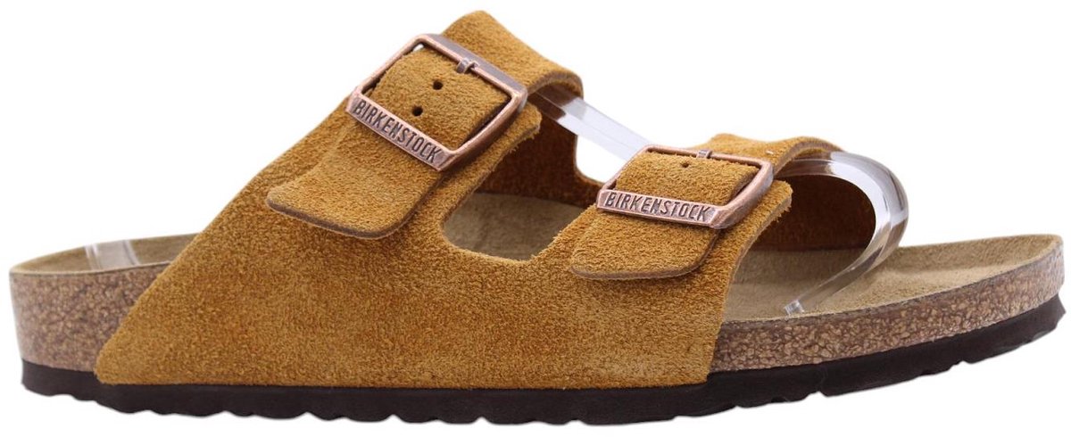 Birkenstock - Schoenen - Bruin - Heren - Maat 44 -