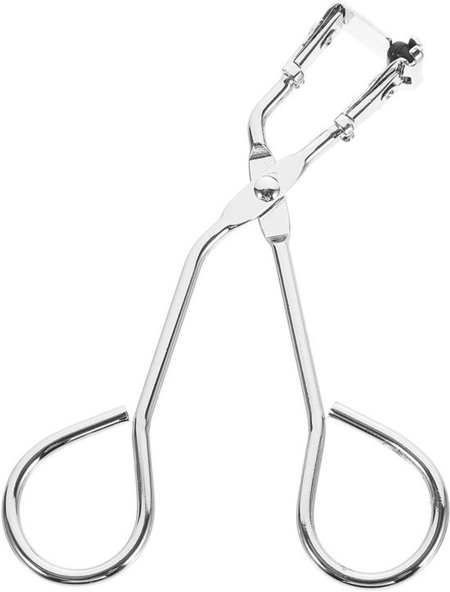 Dailygoods- Wimpertang Roestvrij Staal - Duurzaam - Ergonomisch Ontwerp - Make-up Accessoire - Klemvrij - Gebogen Kromming - Wimperkruller