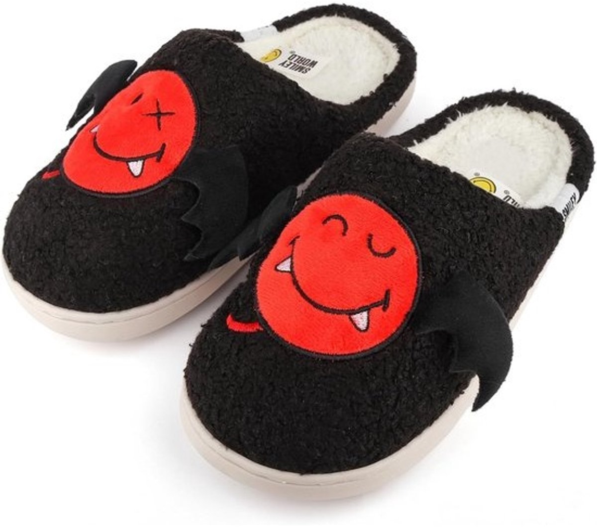 Warme Smiley Pantoffels - Pluche Huisschoenen voor Meisjes, Jongens en Dames
