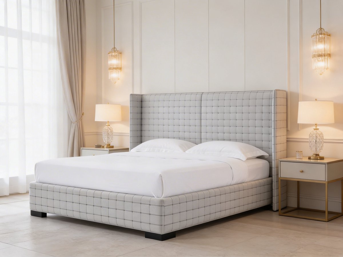 Carlenza Boxspring – Koningstijl – Luxe Boxspring – Elegant Design Bed – Comfortabel Hotelbed