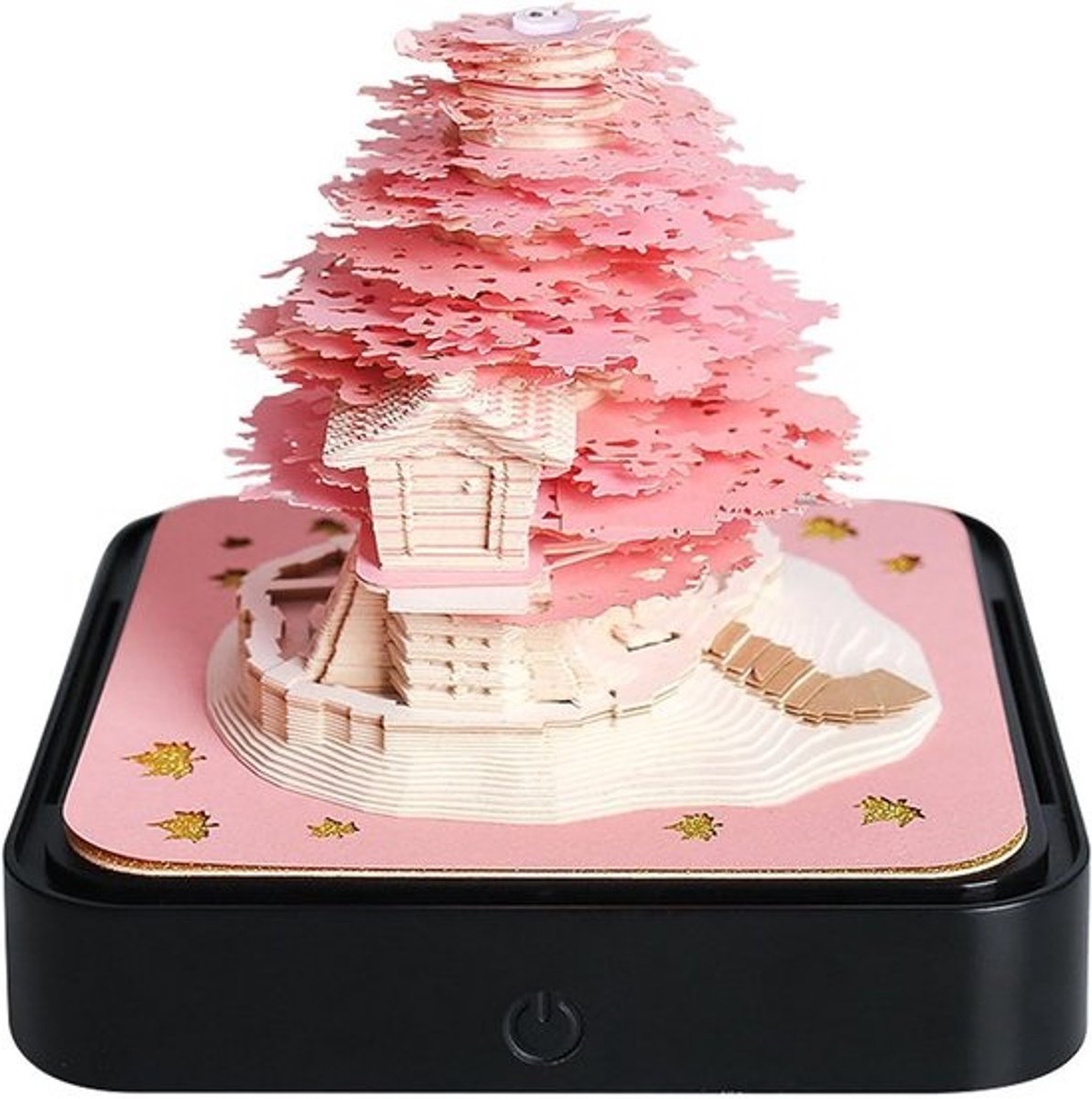 3D Memo Pad Kalender met Papier Kunst Decoratie voor Bureau