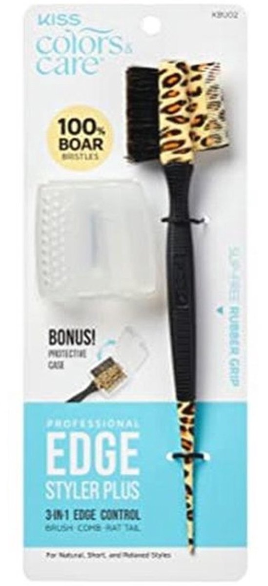 Professionele 3-in-1 Edge Styler met Slipvrije Grip en Beschermhoes