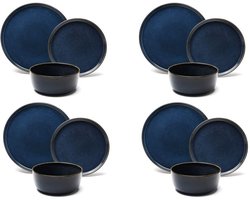 Excelsa dinerservies 12 delig serviesset Northern Blue