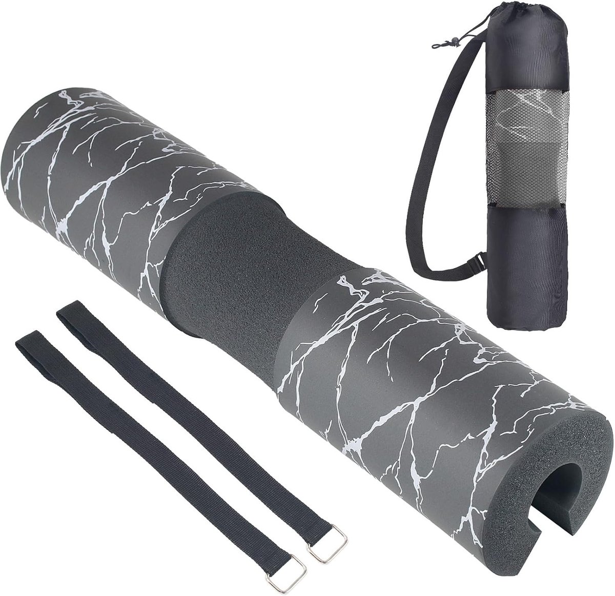 Extra Dikke Squat Pad voor Comfortabele Hip Thrusts en Gewichtheffen - Ideaal voor Squats, Lunges en Glute Bridges met Standaard en Olympische Stangen