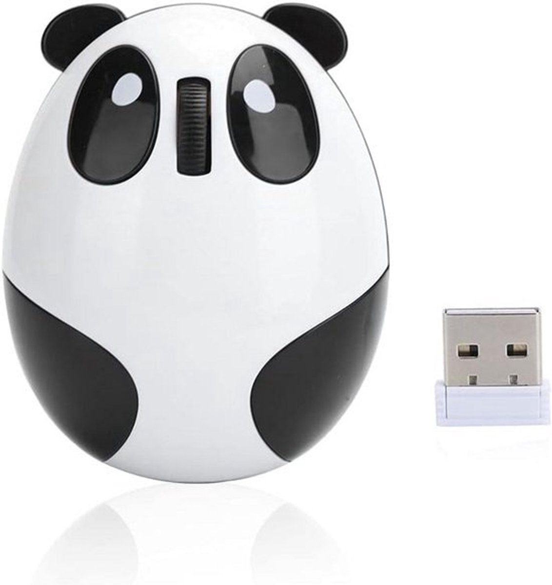 Draadloze Optische Muis voor Kinderen - 1200 DPI, 3 Knoppen, 2.4 GHz, USB Plug & Play, Ergonomisch, Geschikt voor Windows, macOS, Linux, Android, iOS