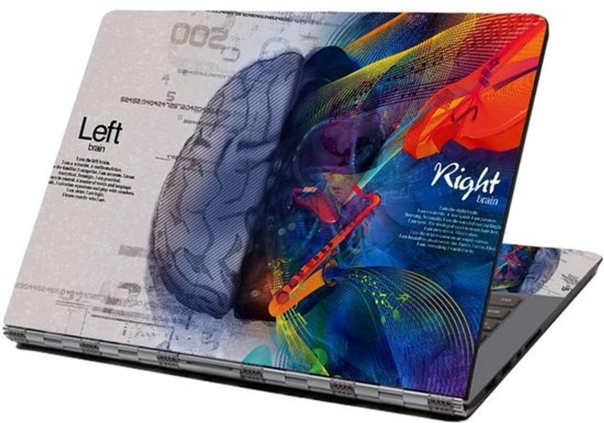 Laptopfolie 15.6 inch - Vinyl lakfolie met polssteunen - Beschermende huid voor 12 tot 15.6 inch laptops