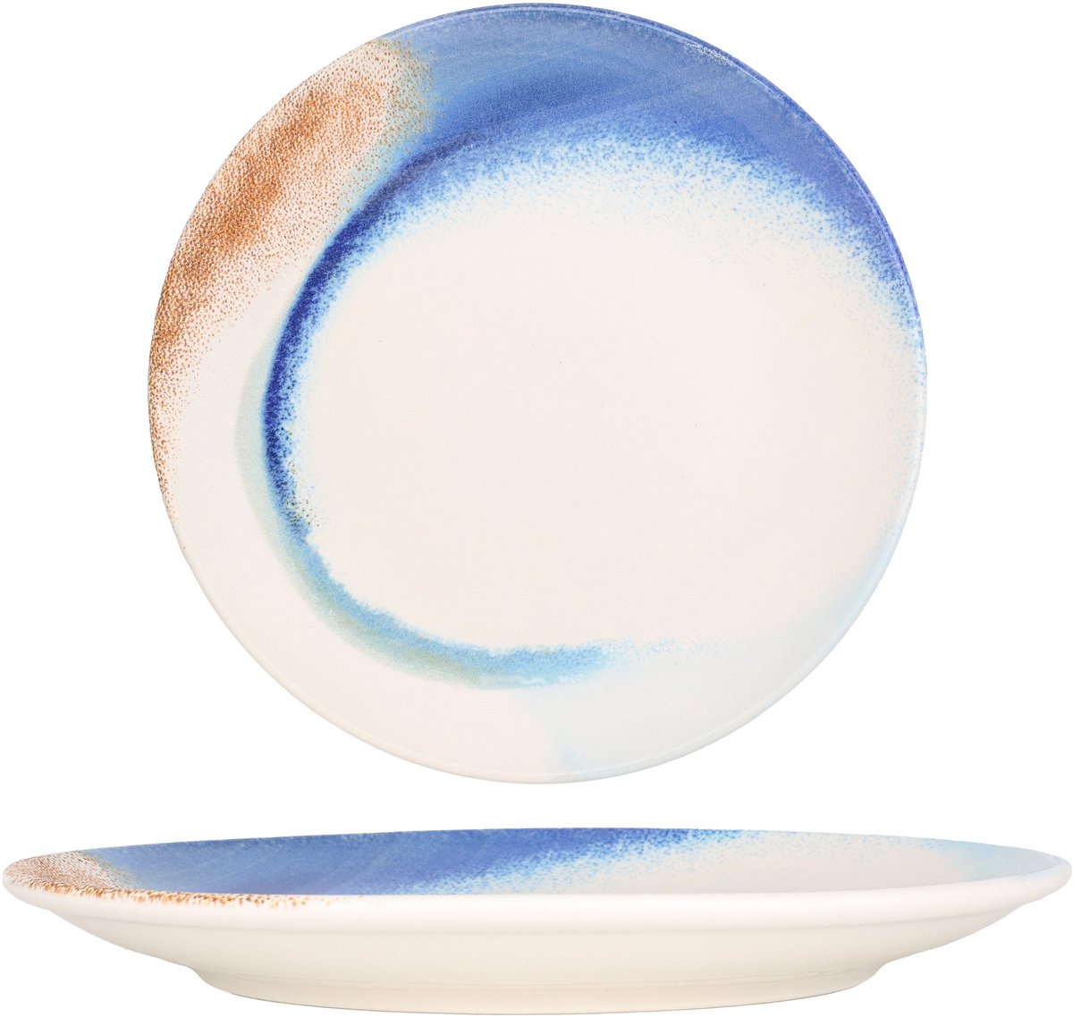 Bonna Dinerbord - Kymen - Porselein - 27 cm - set van 6