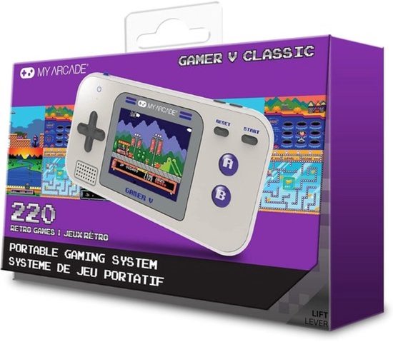 Gaming Stoel Classic 220 - Grijs en Violet — afbeelding 2