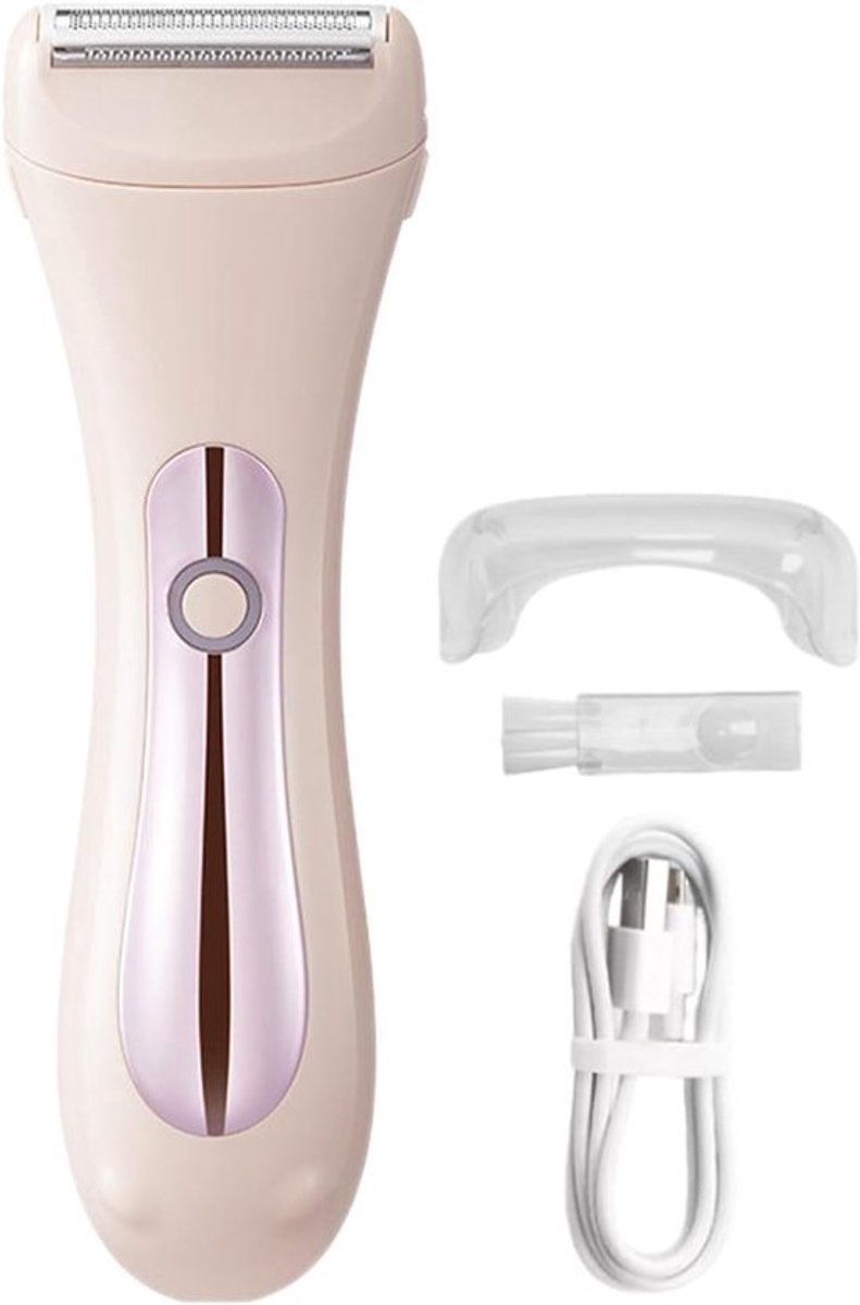 Dames Trimmer - Persoonlijk Scheerapparaat - Lichaamsverzorging - Volledig Waterdicht - 5 x 168 cm - Wit