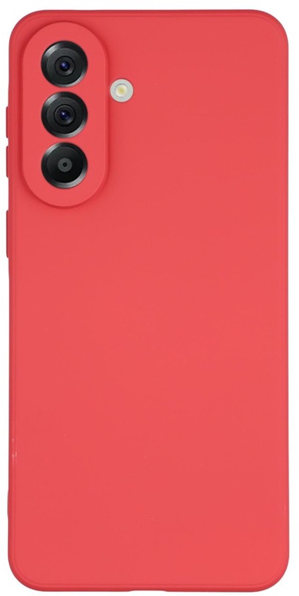 Coverup Hoesje - Geschikt voor Samsung Galaxy S26 FE Hoesje - Coverup Colour TPU Back Cover - Indian Red