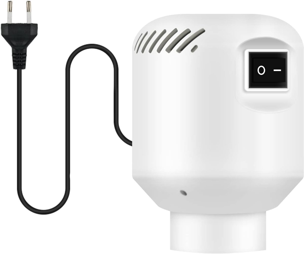 Krachtige Elektrische Luchtpomp 220V 55W voor Vacuum Compressie Zakjes - Ideaal voor Opslag en Ruimtebesparing