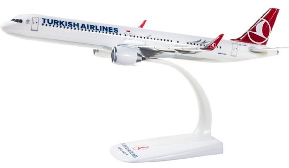Airbus A321neo Modelvliegtuig Schaal 1:200 met Standaard