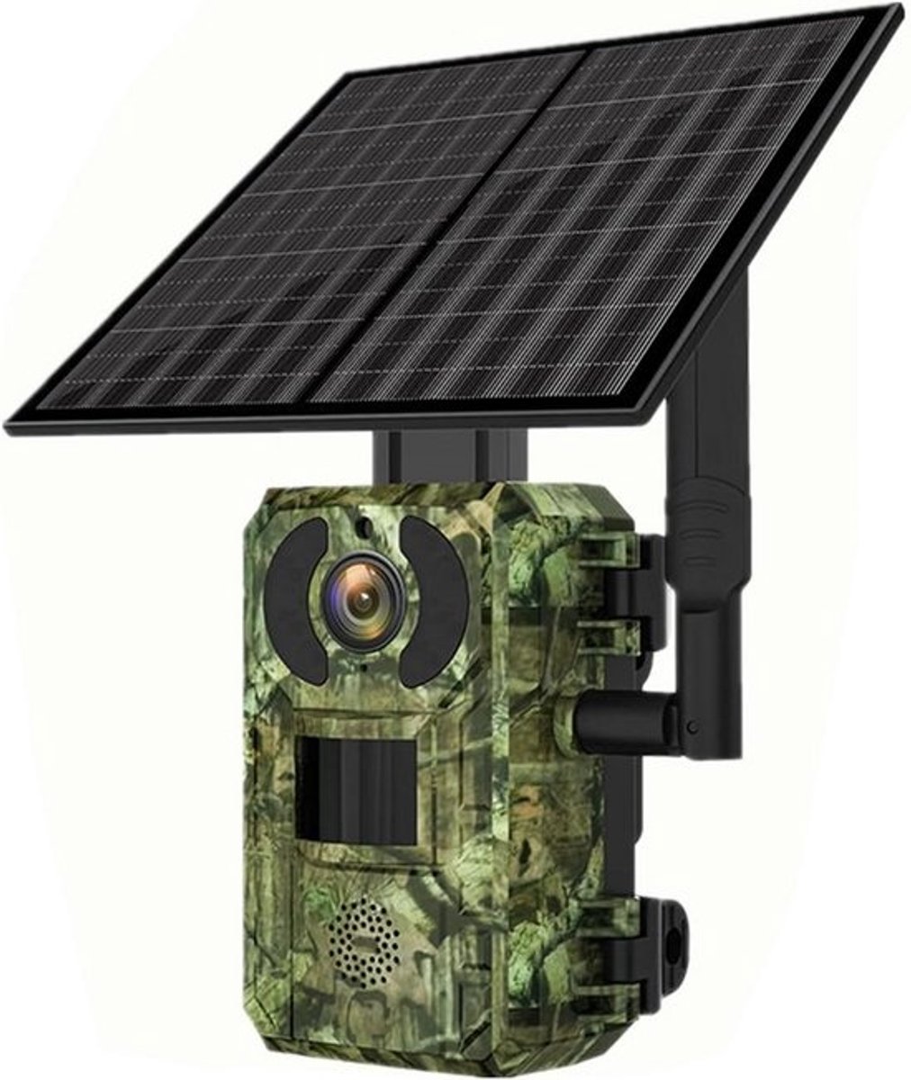 Draadloze Wildlife Camera met Nachtzicht en 4G Simkaart - Waterdicht voor Jacht en Observatie