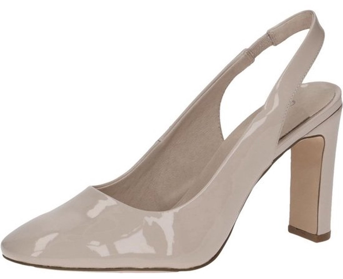 Comfortabele Dames Pumps met Sling en Brede (G) Pasvorm