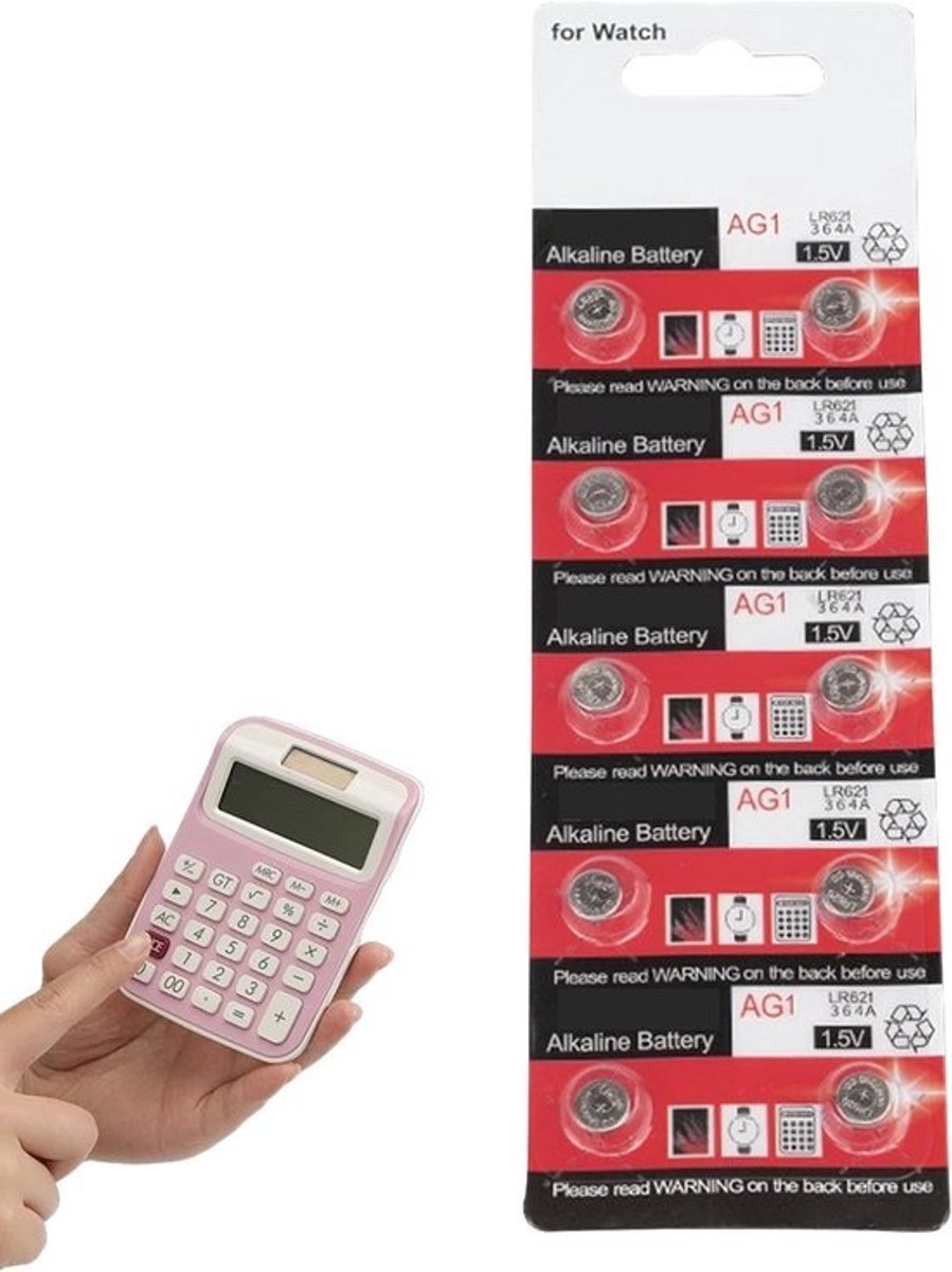 Knoopbatterijen Set - Kleine Ronde Batterijen - Apparaten Voeden - Stabiele 155V Spanning - Compact Formaat