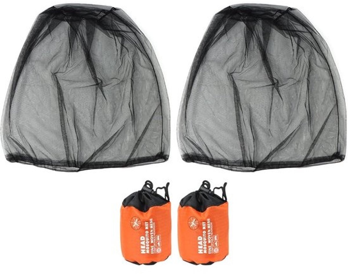 Muggennet voor Hoofd - Fijnmazig Insectennet voor Buitenactiviteiten