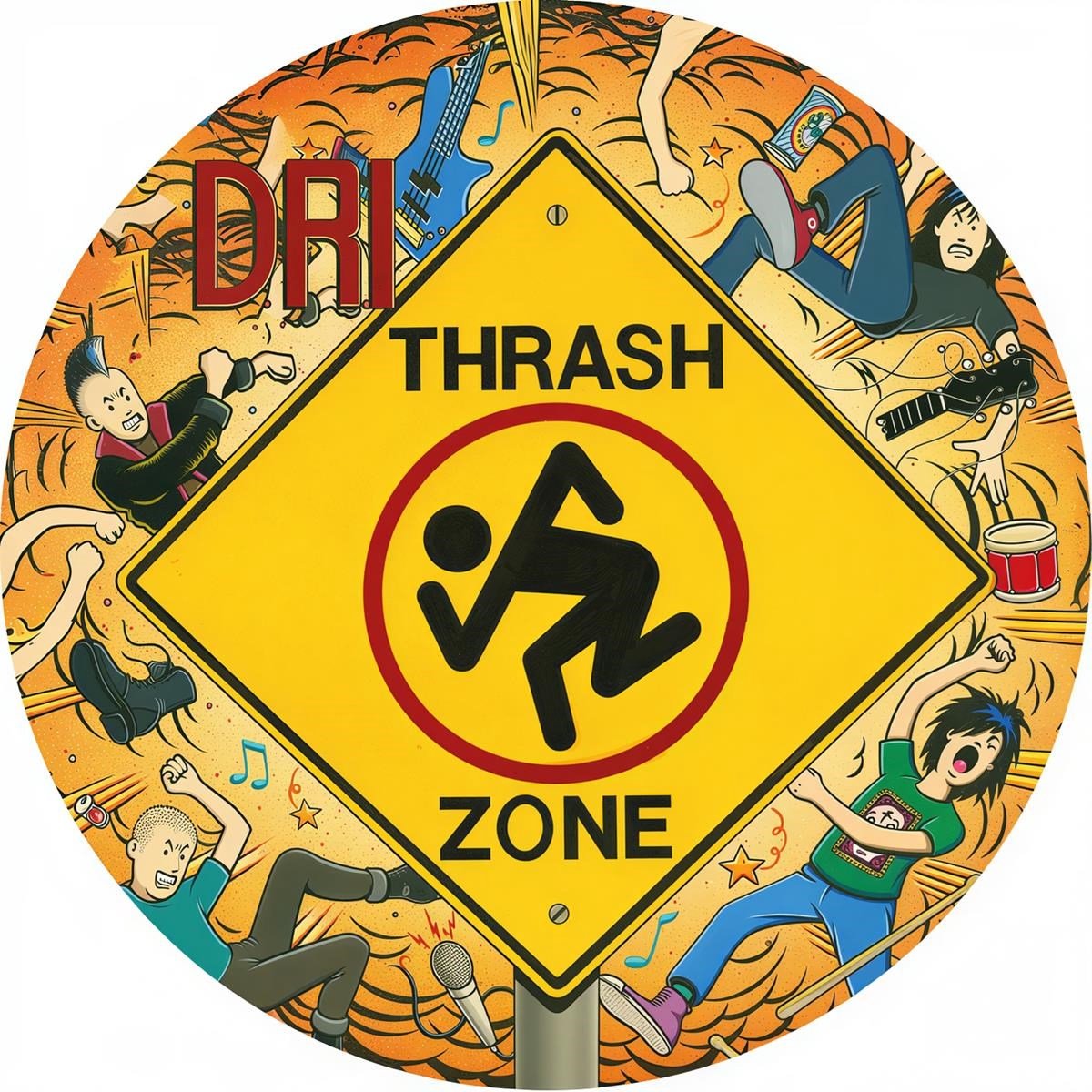 D.R.I. - Thrash Zone (LP) (Picture Disc)
