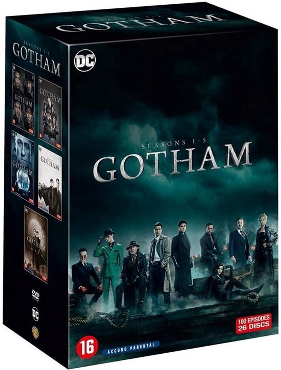 Gotham Complete Serie Seizoen 1 t/m 5 DVD (Nederlandse Versie)