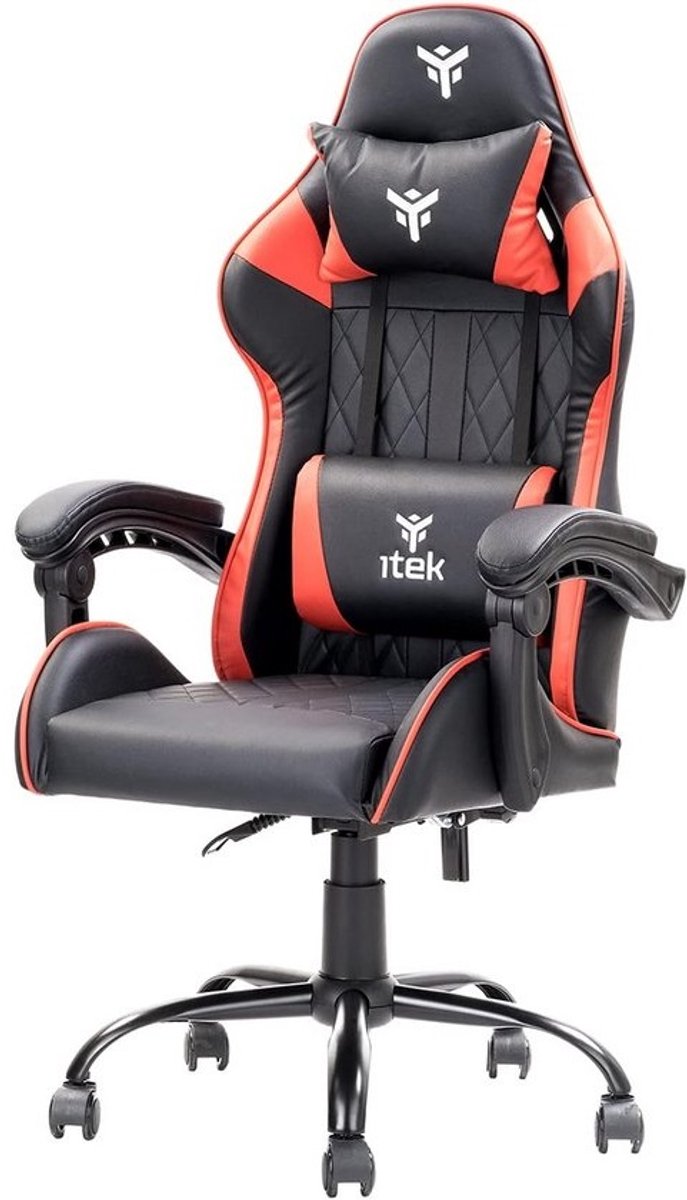 Gamingstoel met verstelbare rugleuning en armleuningen - Ergonomisch ontwerp voor langdurig comfort