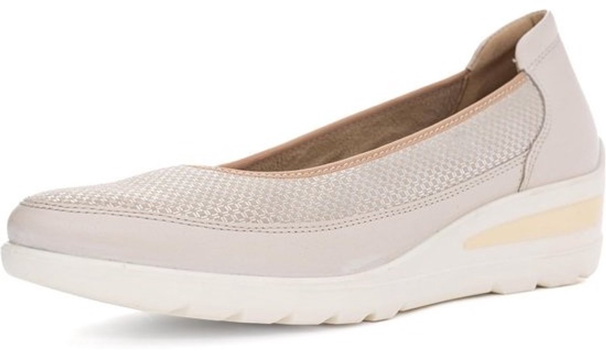 Dames Pomp Zwart Leren Comfort Schoenen