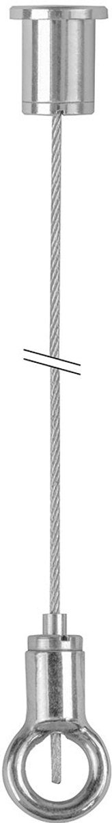 STAS ophangset (5stuks - 200cm) met ooghaak en plafondbevestiging