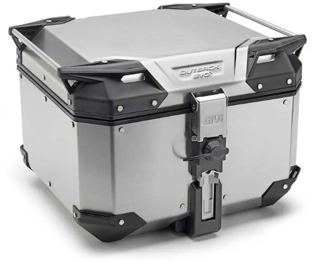 Givi Outback Evo 42l Topkoffer Zilver