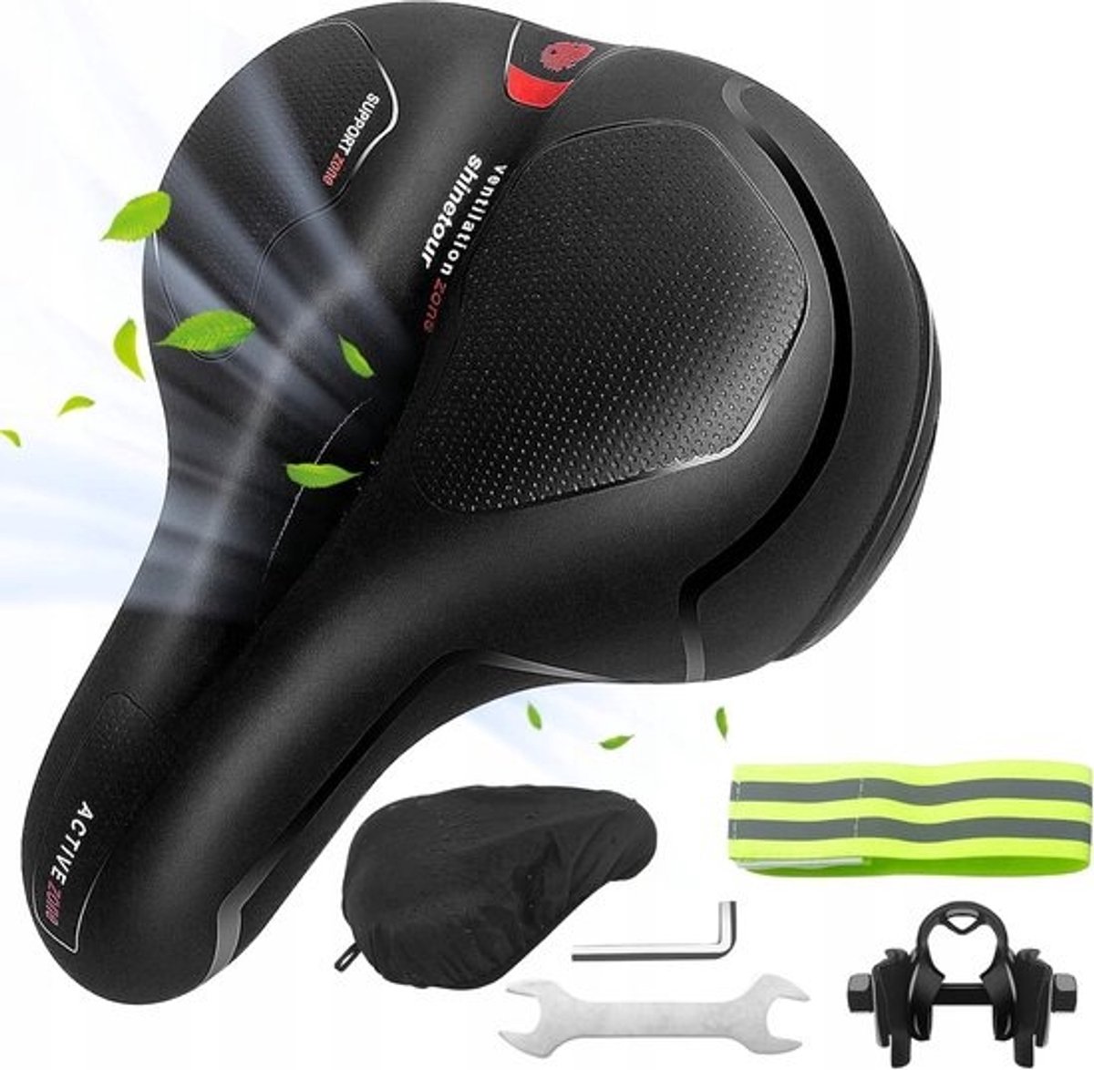 Comfortabele Fietszadel Gel Waterdicht daarnaast Ergonomisch Universeel