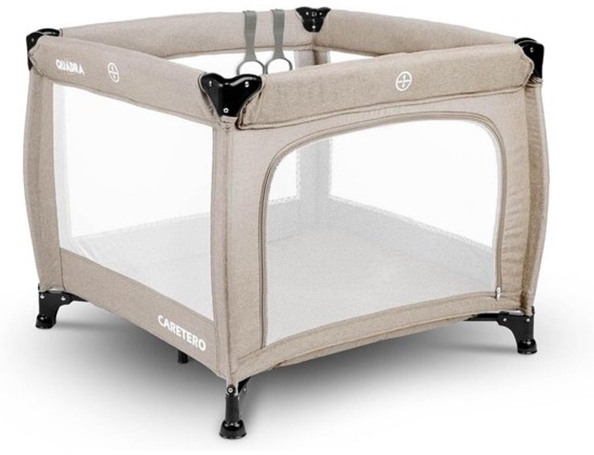 Baby Speelbox met Ademend Net en Draagtas - 83x83x71cm