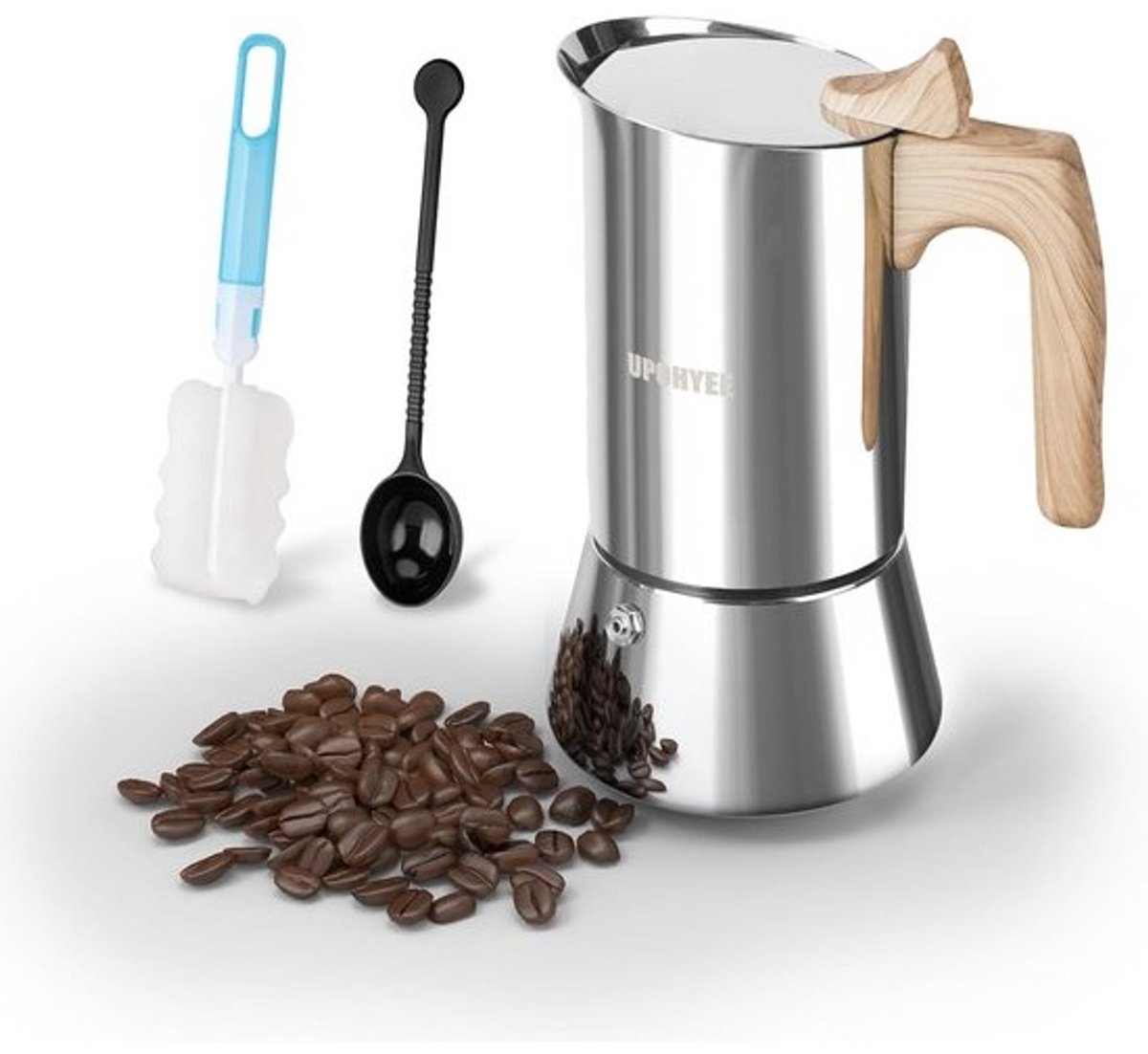 Koffiezetapparaat voor Espresso - Geschikt voor Inductiekookplaten