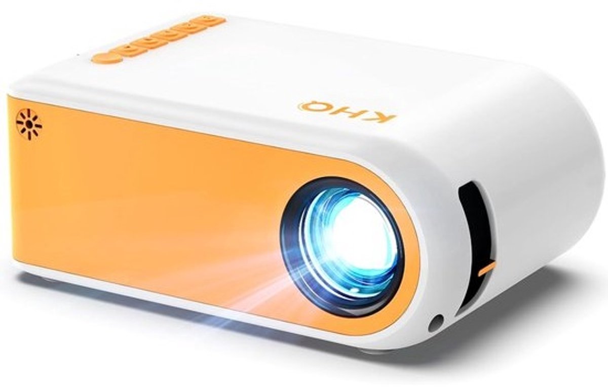 Draagbare HD-projector 1080P Ondersteuning voor Thuis & Buiten Bioscoop