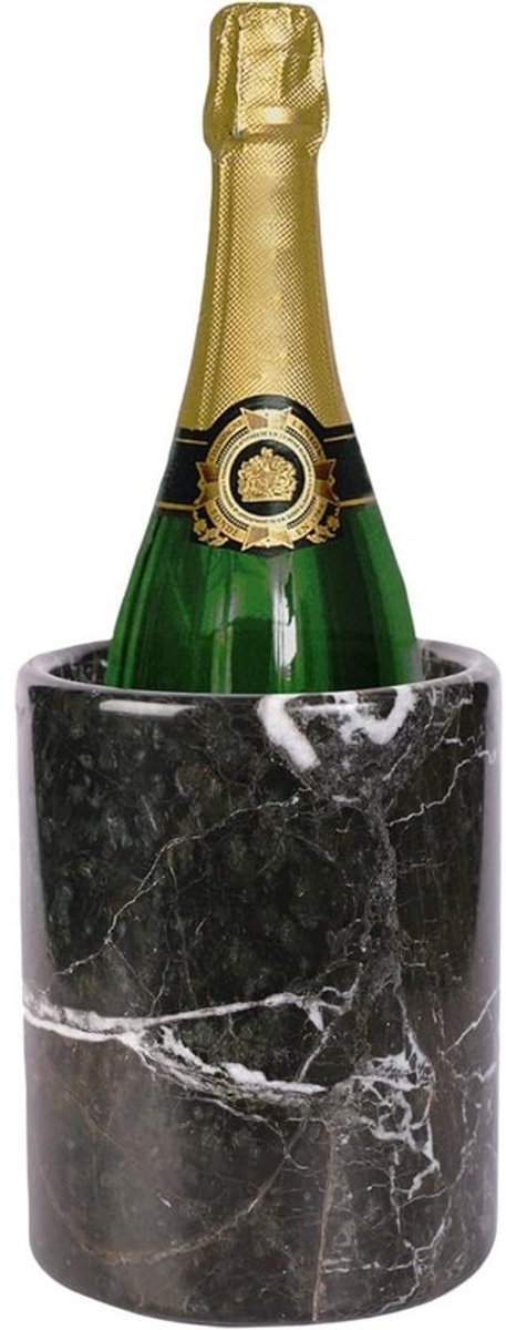 Elegante wijnkoeler van marmer - Perfect voor champagne en wijn - Stijlvolle koeler en gebruiksvoorwerpenhouder