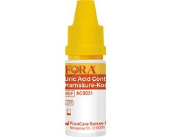 FORA Urinezuur Controlevloeistof (4 ml)