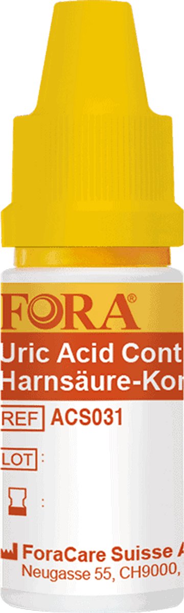 FORA Urinezuur Controlevloeistof (4 ml)