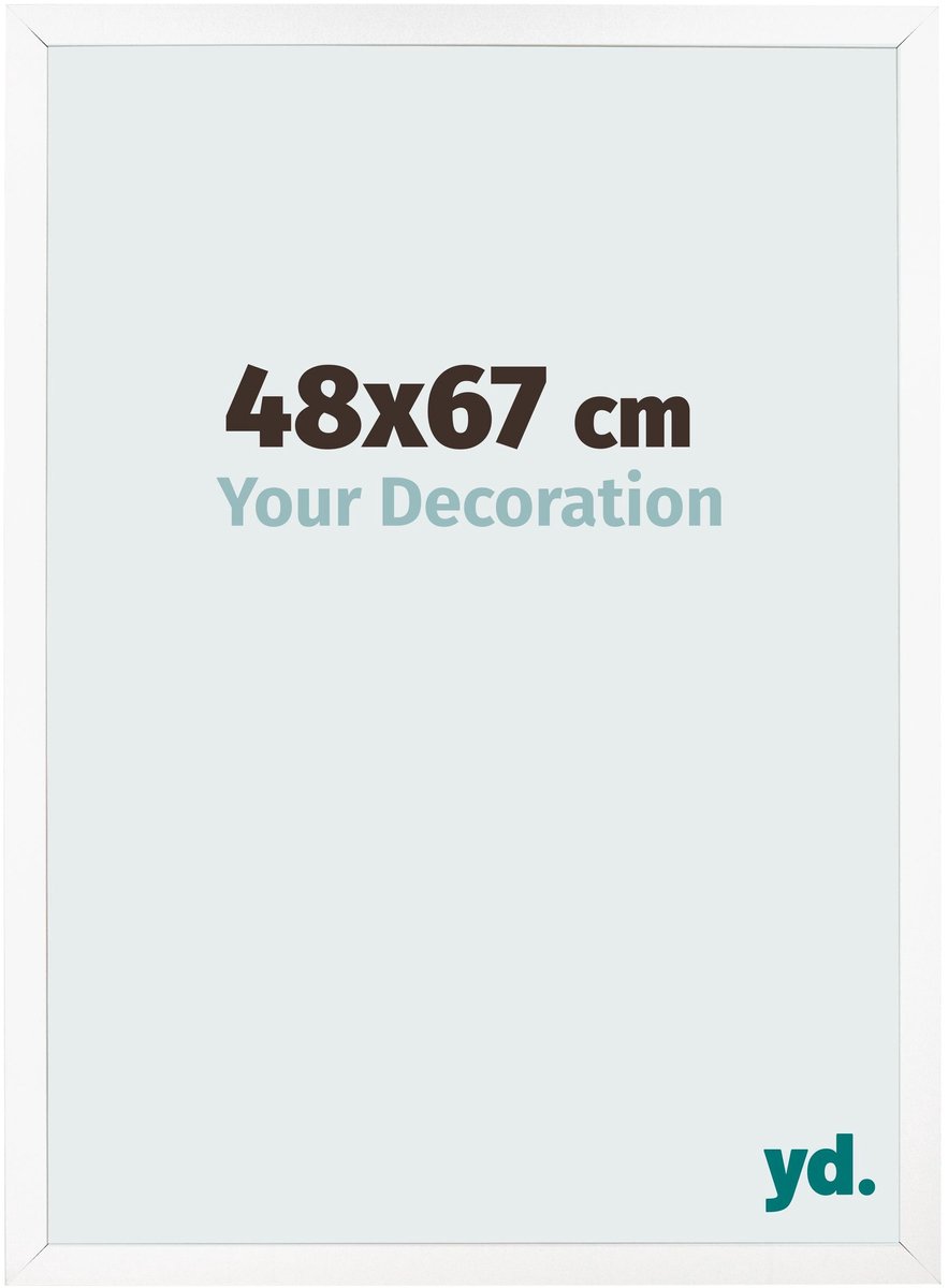 Your Decoration - Fotolijst 48x67 cm - MDF - Wit Mat - Bologna