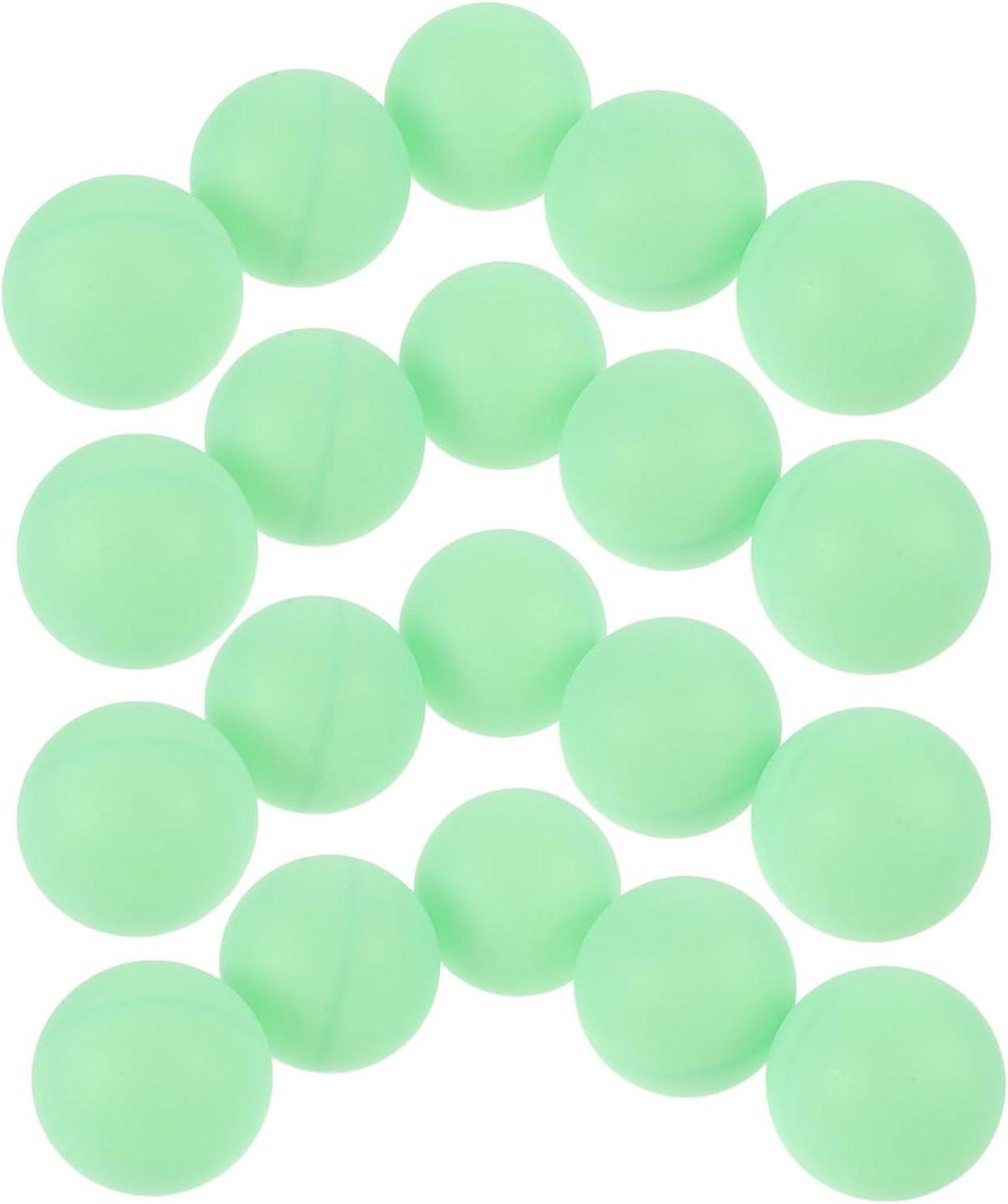 Lichtgevende Ping Pong Ballen - Nacht Tafeltennisballen Glow - Buitenfeestjes Spelletjes - Zelfopladend Lichtgevend - 4 cm Diameter - Wit