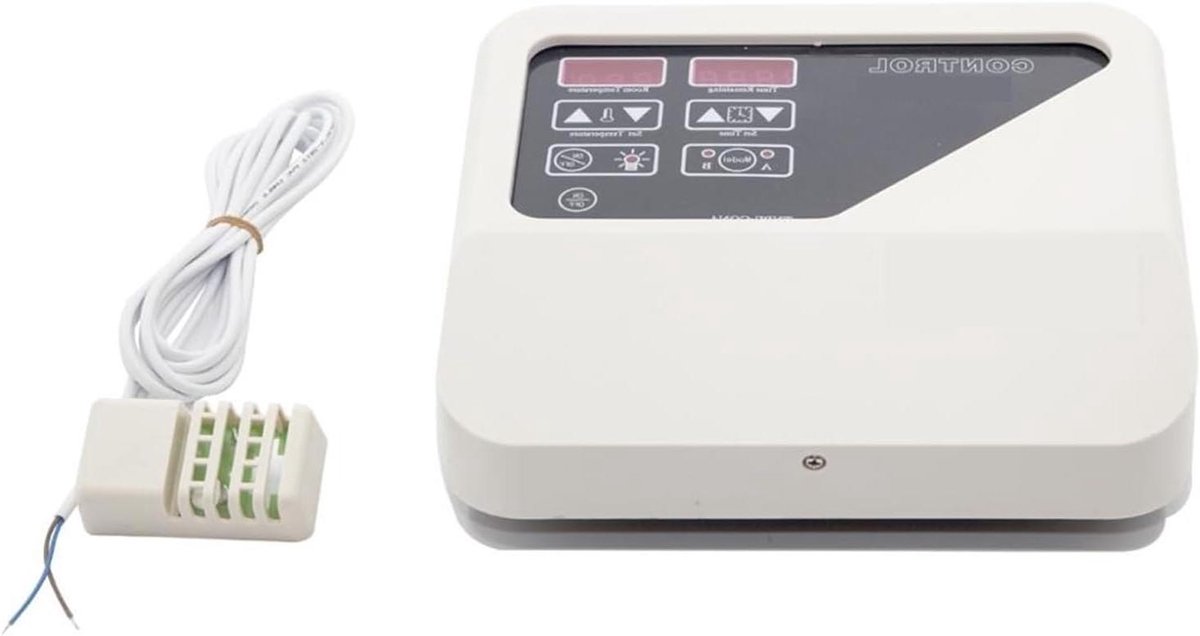 Stoomgenerator - Sauna Controller - Sauna Bediening - Digitale Temperatuurregeling - 105-18KW - Zwart
