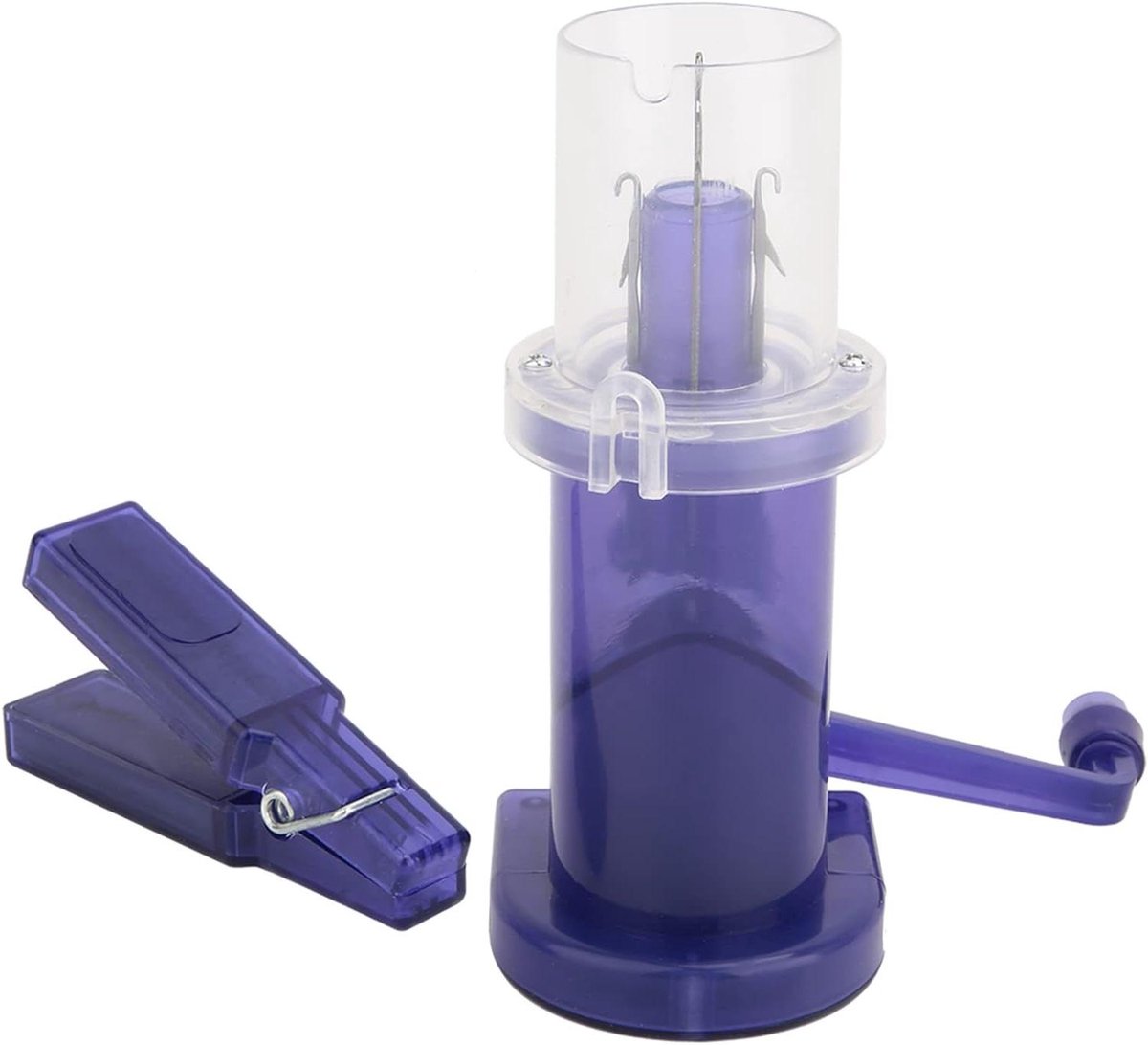 Hand Breimachine - Spoel Breier - Creatief Hobbyen - Beginner Vriendelijk - Compact Formaat - Grijs