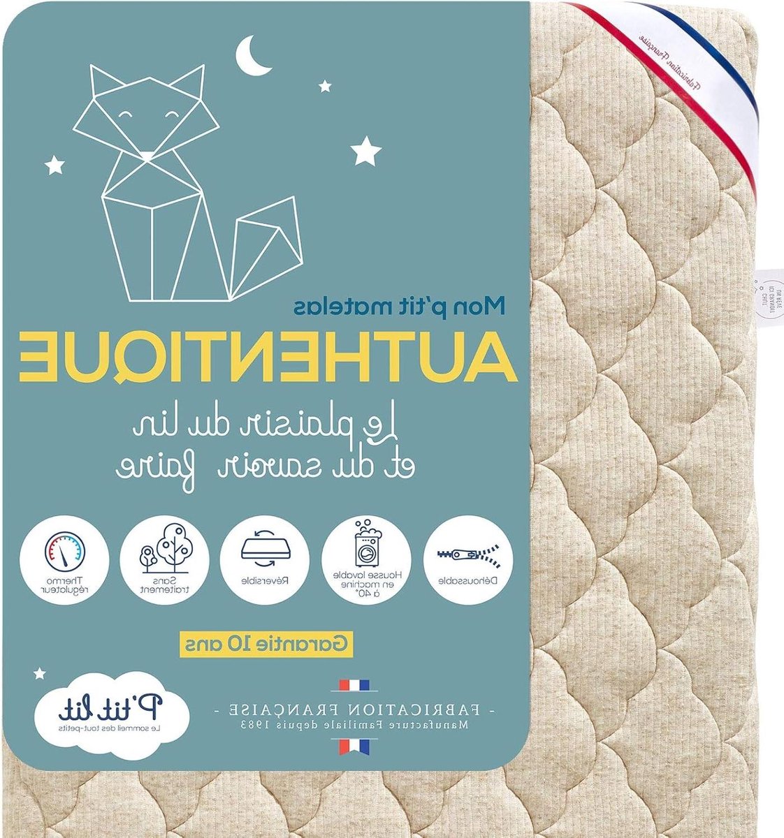 Baby Matras - Ledikant Matras - Gezonde Slaap - Vrij van Chemie - 70x140 cm - Wit