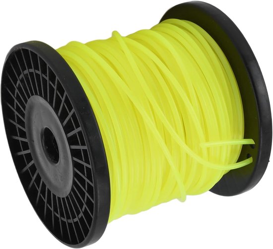 Snarentrimmerlijn Nylon - Onkruidverdelger Lijn - Tuinonderhoud Gazon - Professionele Kwaliteit - 30 Mm 30 Meter - Geel — afbeelding 4