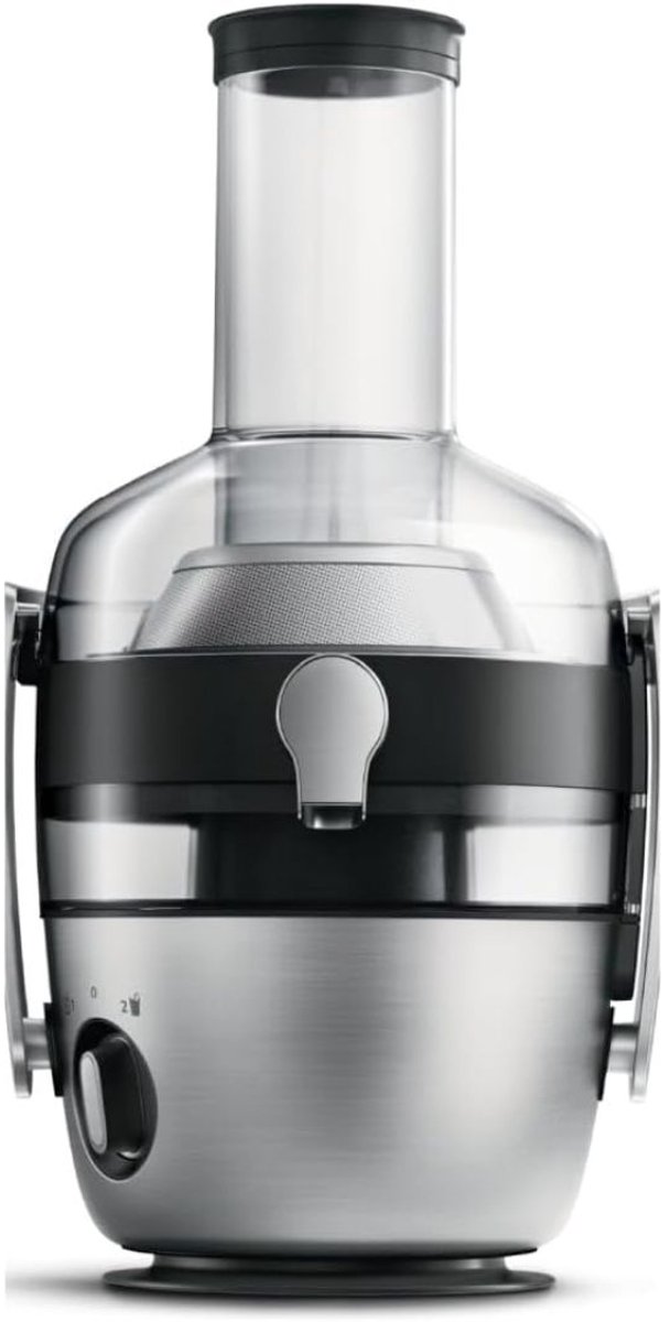 SP® Slowjuicer - Sapcentrifuge - FiberBoost-Technologie - Grijs - 25cm x 43cm x 30cm