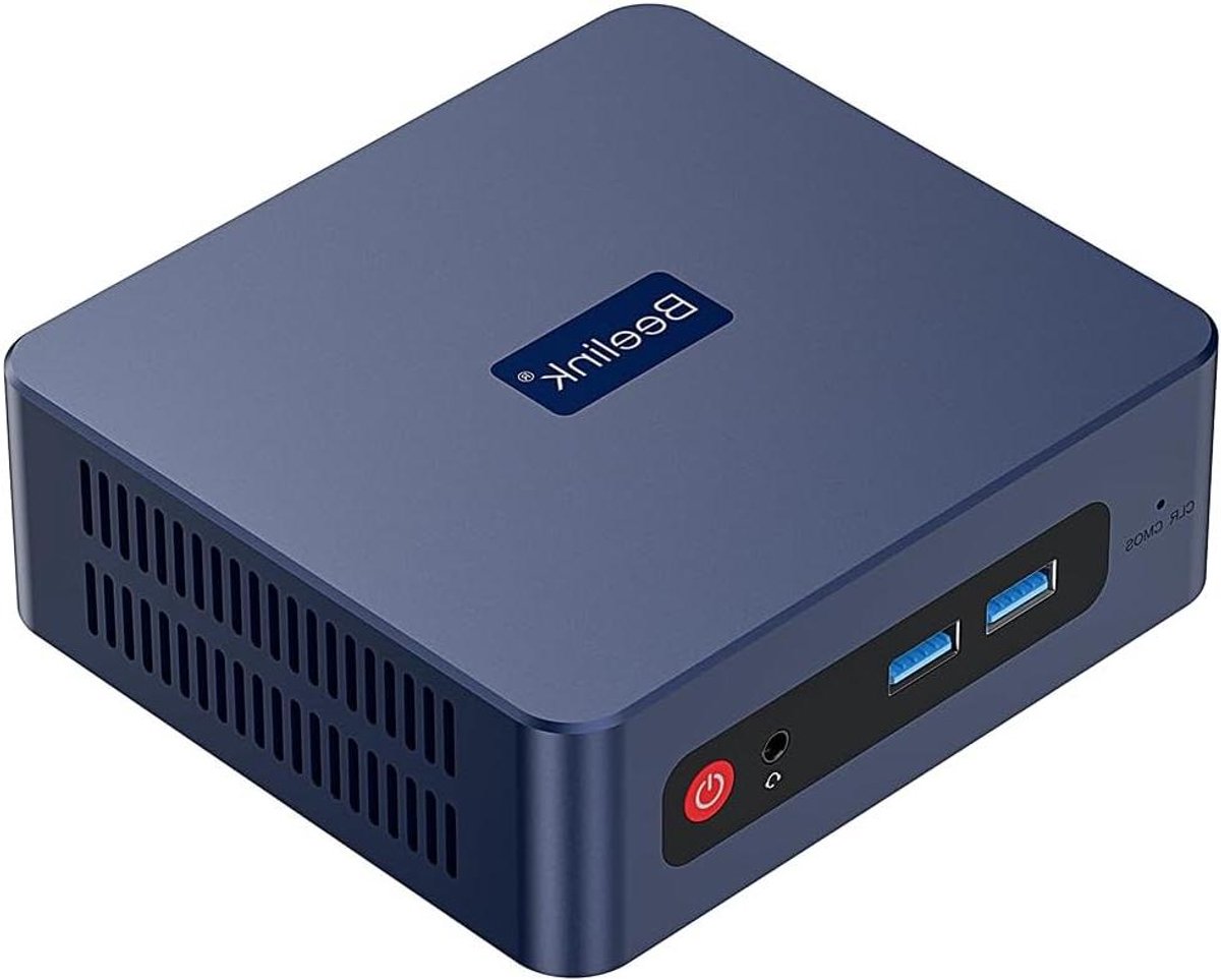 Mini PC - Compacte Computer - Kantoorwerk - AMD Ryzen 3 Processor - 500GB SSD - Zwart