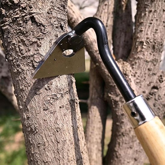 Tuinschep Schoffel - Handgereedschap Tuin - Onkruid Verwijderen - Hol Staal Ontwerp - 30 cm - Niet gespecificeerd — afbeelding 4