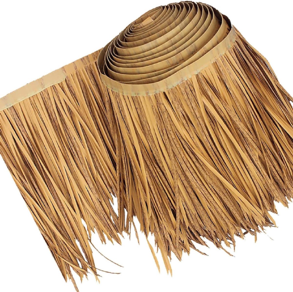 Kunstmatige Riet Tegel - Stro Dak Bedekking - Tuinhuisje Decoratie - Vlamvertragend Materiaal - 50x100 cm - Natuurlijk