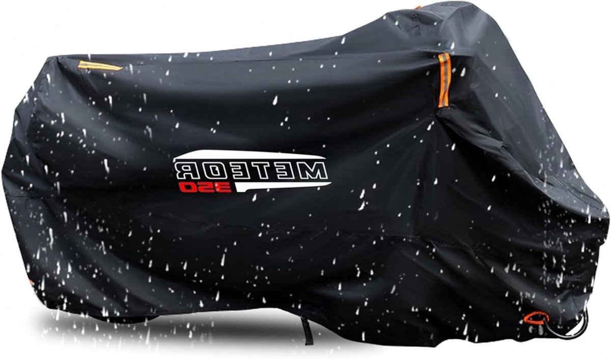 Motorfietshoes - Scooterhoes Regenhoes - Motor Beschermen - Waterdicht Oxford Stof - Universeel - Zwart