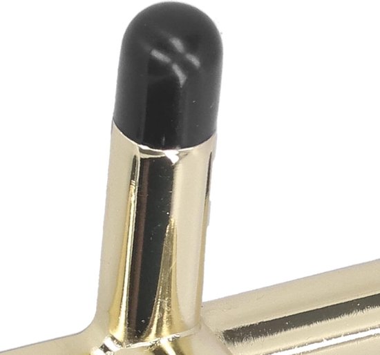Biljart Keu Steun - Keu Houder - Biljart Spelen - Koperen Brugkop - 9x9x3 cm - Zilver — afbeelding 3