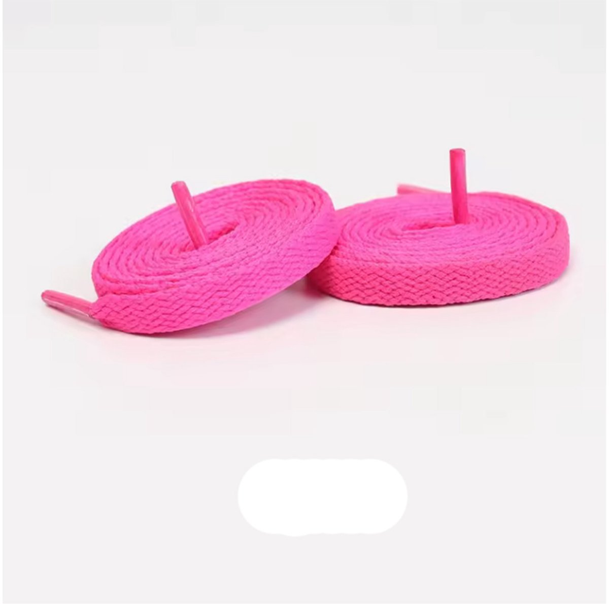 Roze veters - Felroze schoenveter - 120CM - 8MM - Platte veters - 1 paar - Pink laces - CHPN