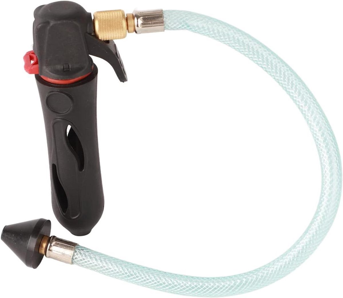Afvoerpistool - Drain Gun - Verstopping Verwijderen - Met Flexibele Slang - 16 x 11 x 5 cm - Wit