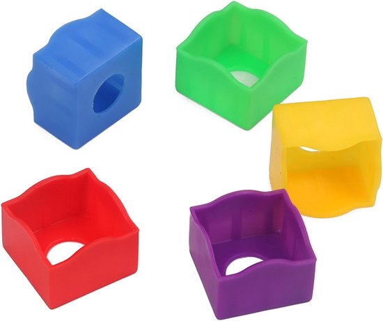 Biljartkrijt Houders - Krijt Etuis - Keu Tip Bescherming - Zakformaat Ontwerp - 12 Stuks - Meerkleurig — afbeelding 5