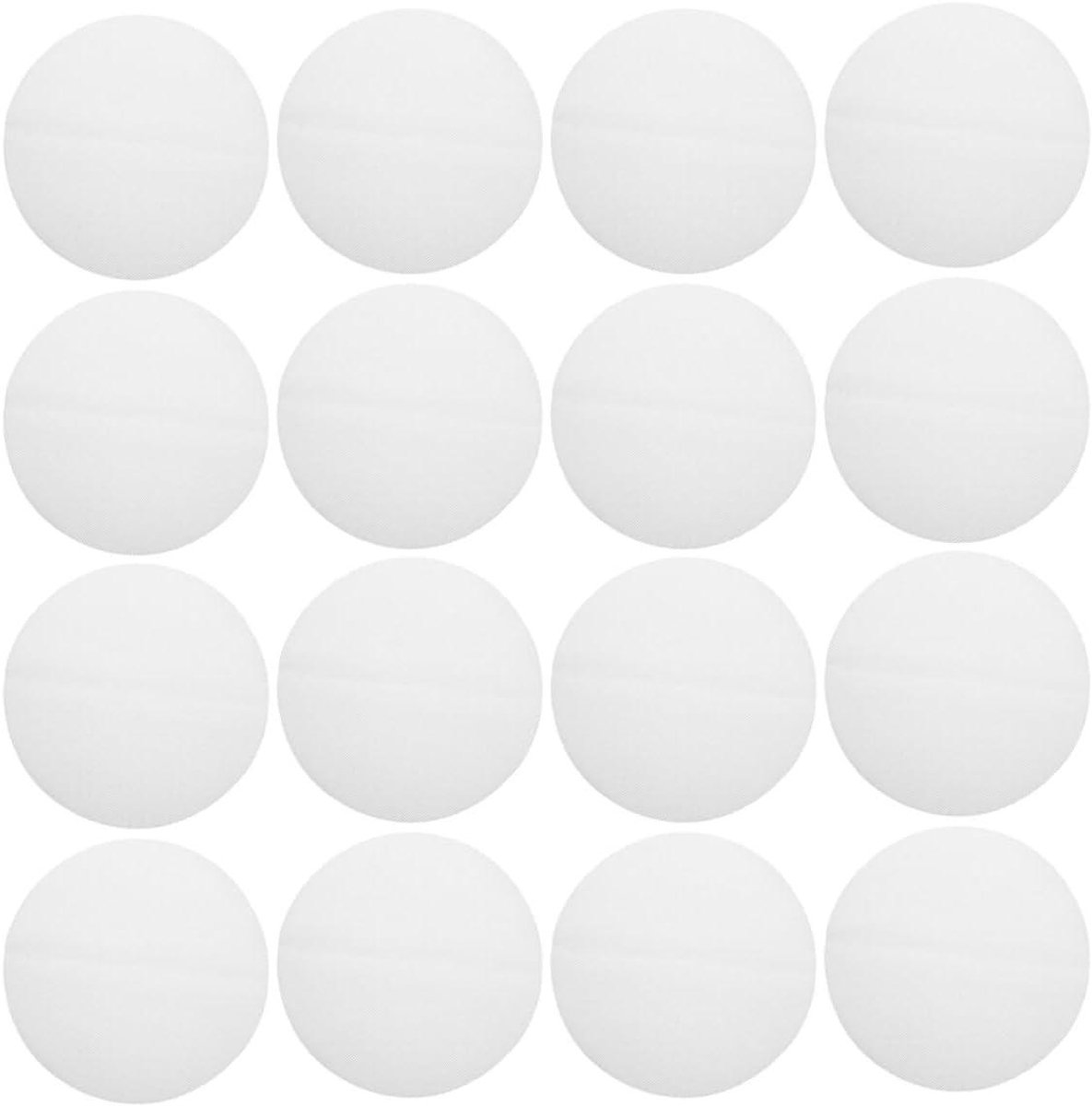Siliconen Stoommand Matten - Herbruikbare Pads - Koken en Stomen - Antiaanbaklaag - 20 Stuks - Wit
