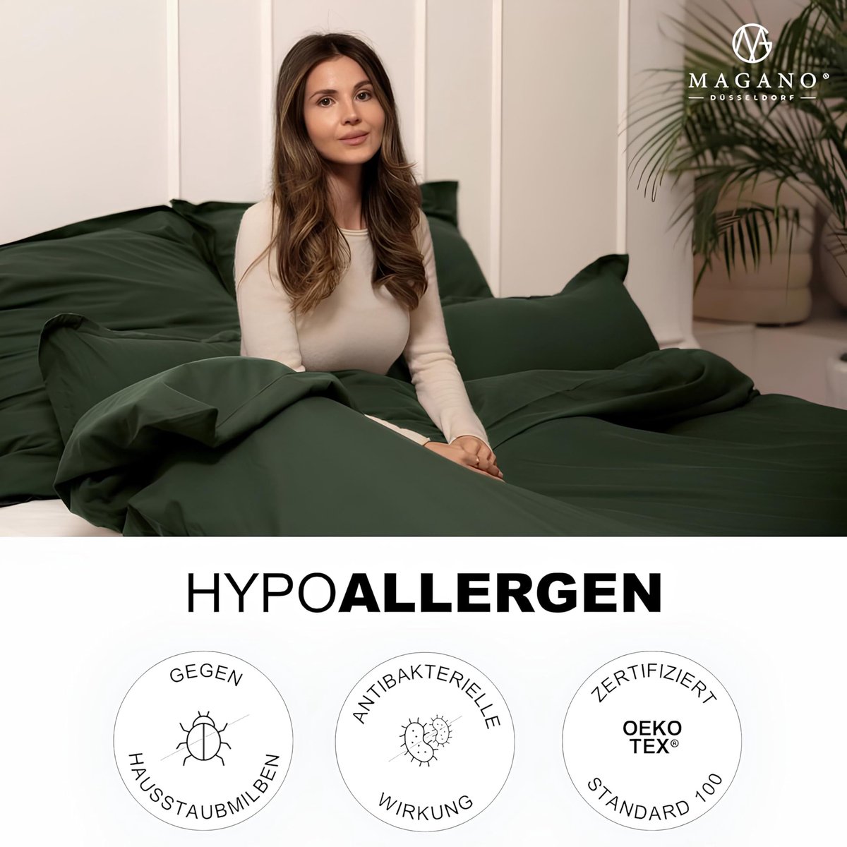 SnelShoppen - Premium Hoeslaken 200x220 Donkergroen | Zacht, Strijkvrij, Hypoallergeen & Ademend | Perfect voor Bedden, Slapen & Comfort